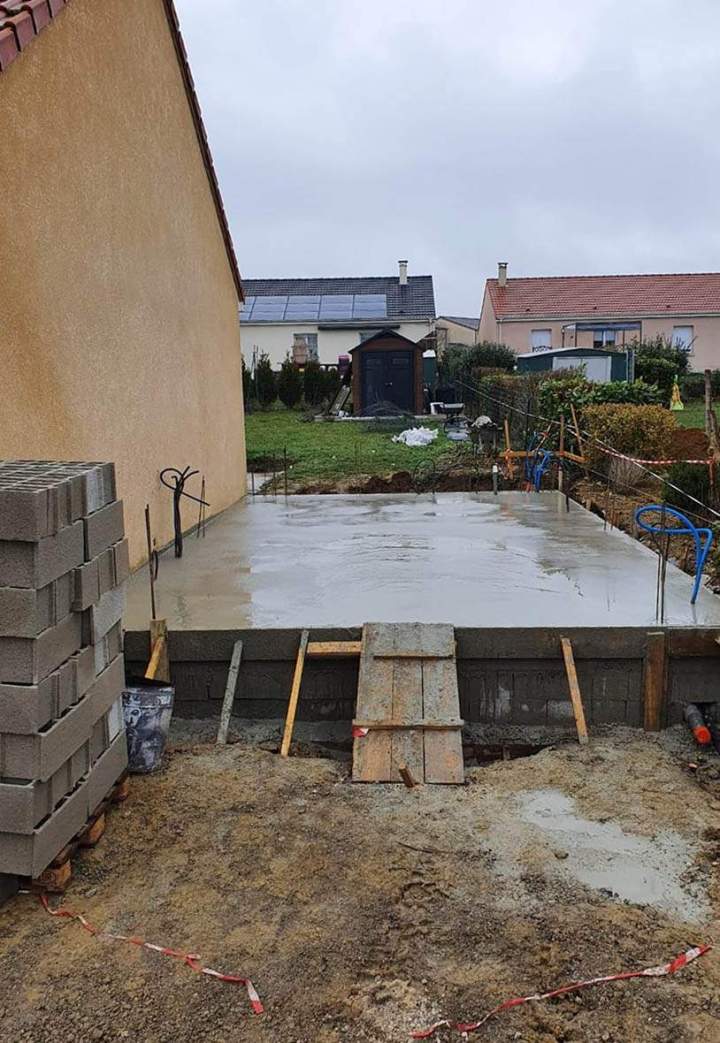 Fondation pour extension Nancy