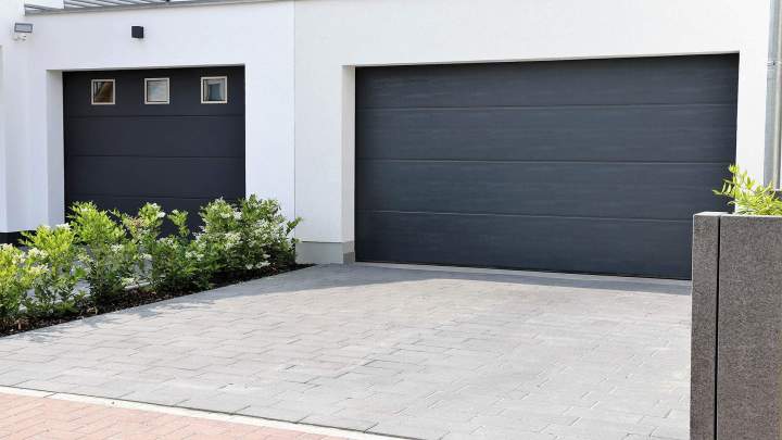 Aménagement entrée de garage Nancy