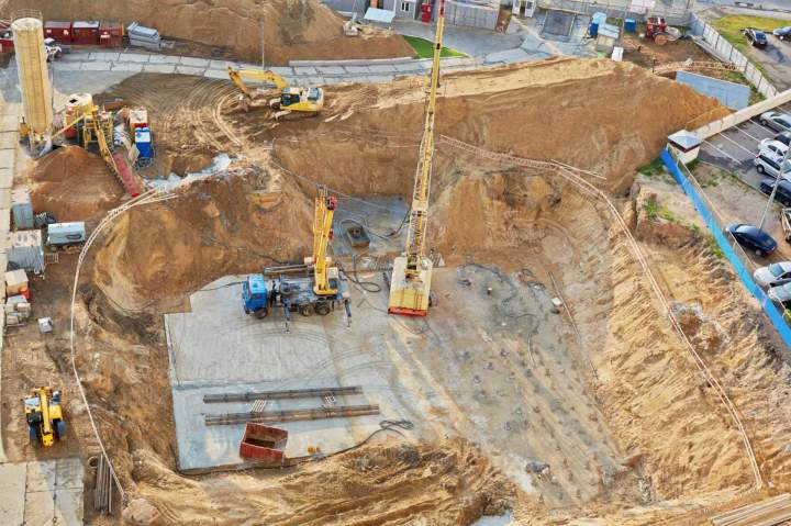 Chantier de terrassement Nancy